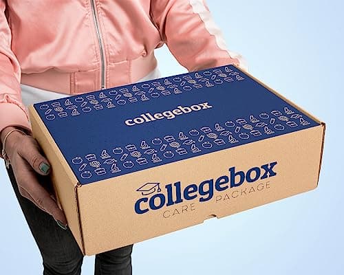 COLLEGEBOX Healthy Snack Box (35 Count) Halloween Variety Pack Care Package Gift Basket Kid Men Women Adult Nuts Health Nutrition Assortment College