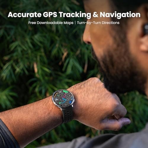 Amazfit Active 2 Sport Smart Watch Fitness Tracker for Android and iPhone, 44mm, 10 Day Battery, Water Resistant, GPS Maps, Sleep Monitor, 160+ Workout Modes, 400 Face Styles, Silicone Strap, Free App