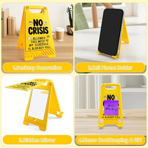 White Elephant Gifts for Adults, Employee Appreciation Gifts, Fun Cubicle Decor Gag Gifts for Men, Team Work Desk Signs Office Desk Decor - Funny Boss Coworker Bosses Day Gifts for Women B0FKYVFCDR