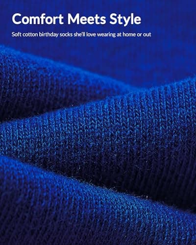 Cotton Crew Socks, Funny 30th 40th 50th 60th 70th Gifts for Mom Wife Birthday Presents Belloxis Birthday Gifts for Women, Non-Slip Cotton Socks for Her Birthday B0G7BRF3VB