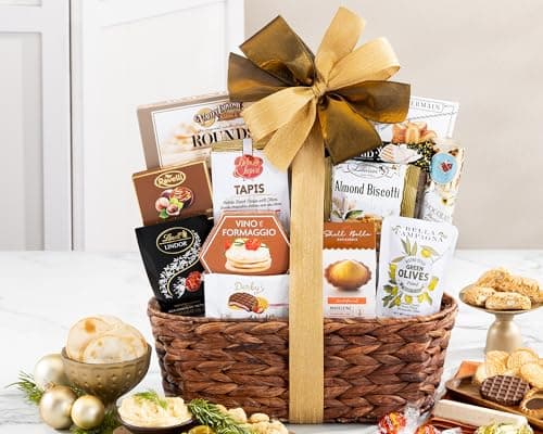 Wine Country Gift Baskets The Bon Appetit Gourmet Gift Basket Gift for Families College Students Appreciation Thank You Congratulations Get Well Soon Care Package
