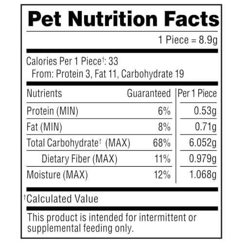 Milk-Bone Dunkin' Vanilla Glaze Flavor Dog Biscuits with Other Natural Flavors, 8 oz Bag