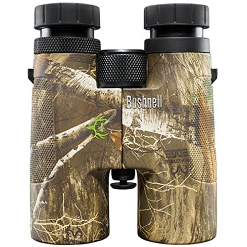 Bushnell Powerview 10x42 BoneCollector Binoculars -All-Purpose Adult Binoculars for Hunting, Birdwatching, Travel, Fishing & More, Realtree Edge Camo