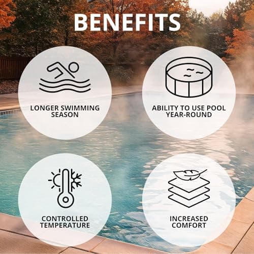 Raypak 406,000 BTU Digital Electronic Ignition Propane Pool Heater