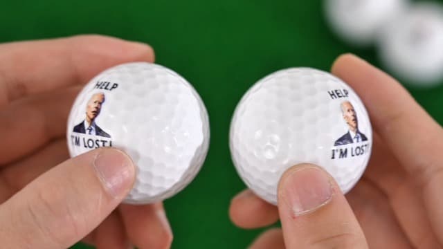 4 Pcs Funny Golf Balls for Birthday, Father’s Day Christmas Novelty Golfer Gift for Dad Coworkers Golfers Golf Lovers B0FW4ZZ81Y
