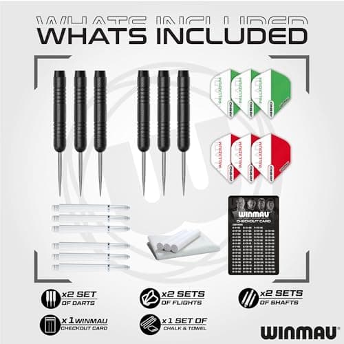 Winmau Diamond Plus Dart Board - Surround Set | Cabinet Set | Dartboard - Professional Darts Accessories - Variety of Options