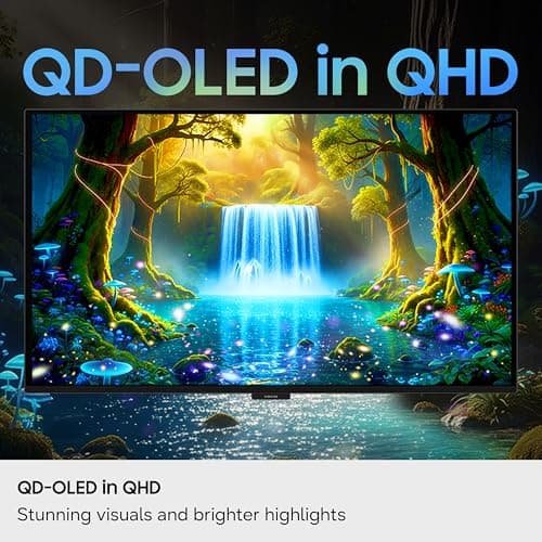 Samsung 27" Odyssey OLED G6 (G61SH) Gaming Monitor - QD-OLED, QHD (1440P), 240Hz, 0.03ms, Glare-Free, Pantone Validated, HDR10, Height-adjustable stand, OLED Safeguard, 3 Year Warranty, LS27HG612SNXZA