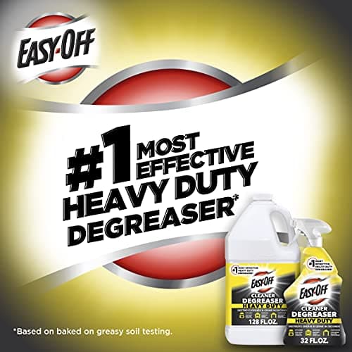 Easy Off Heavy Duty Degreaser Cleaner Spray, 32 Ounce (Pack of 2)