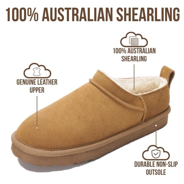 Project Cloud 100% Genuine Leather Micro Boots for Women – Water Resistant Womens Boots with Memory Foam Insole – Slip On Fall Shoes for Women 2026 for All-Day Comfort (HIPSTER)