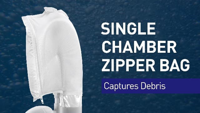 Polaris Vac-Sweep 280 Pressure-Side In-ground Pool Cleaner, Double Venturi Jet Powered, 31ft of Hose with an All Purpose Debris Bag