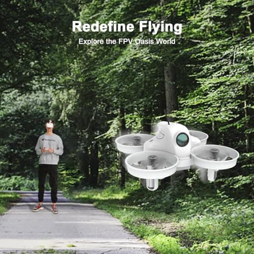 APEX FPV Drone Kit,FPV Goggles,First-person view drone,FPV Racing Drone for Beginners,Low-Latency 5.8G Transmission, Drop-Resistant,VR70-2.0