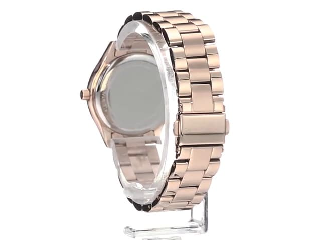 Michael Kors Slim Runway Women's Watch, Stainless Steel Bracelet Watch for Women