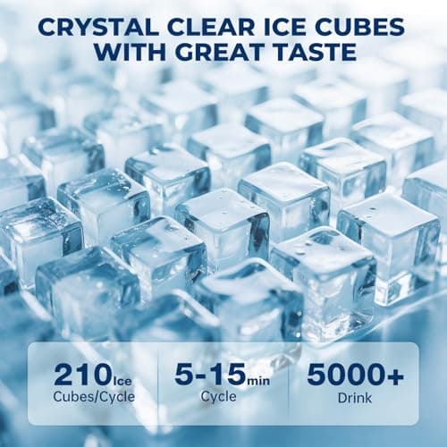 Commercial Ice Maker Machine, 680 LBS/24H with 560 LBS Storage, ETL Approval Industrial Ice Machine, 210 Ice Cubes in 5-15min, Self-Cleaning Stainless Steel Ice Maker for Business Restaurant Hotel