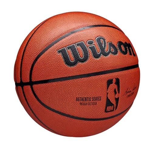 WILSON NBA Authentic Indoor/Outdoor Basketballs - Size 3, Size 6 and Size 7