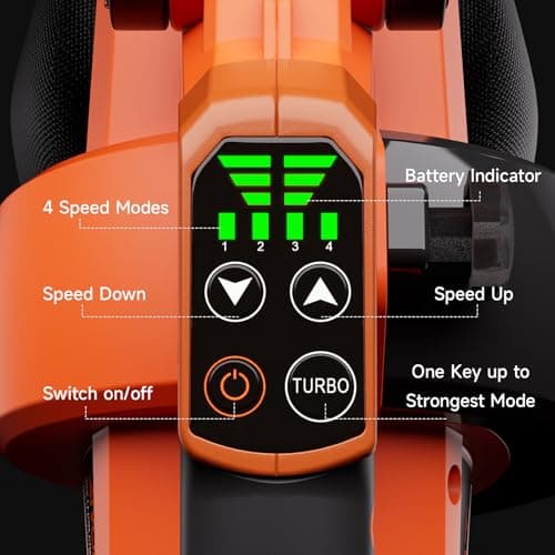 Cordless Leaf Vacuum Blower Mulcher 3 in 1, 2 * 4.0Ah Battery and Charger, Battery Powered Leaf Vacuum with 40L Bag, 160MPH, 600CFM, 4 Speed Modes, Suitable for Lawn Care Yard Cleaning