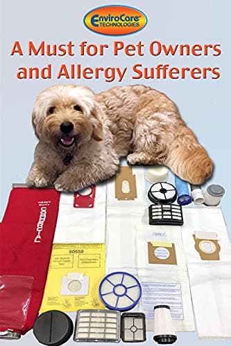 Envirocare Replacement Vacuum Bags Compatible with Kenmore Canister Type C/Q. 5055, 50557 and 50558 Panasonic Type C-5 Vacuums,15 pack