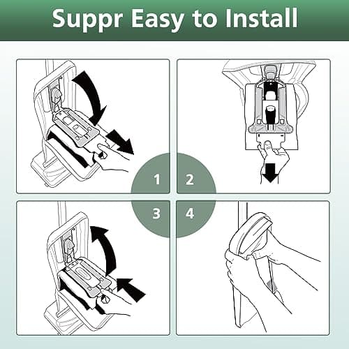 16 Packs Vacuum Bags for Oreck Type CC, Compatible with All Oreck XL Upright Vacuum Cleaner - Replaces Part # CCPK8DW