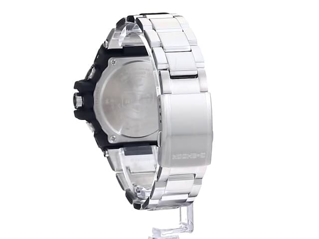 Casio Men's GST-B100D-1ACR G-Shock Analog Display Quartz Silver Watch