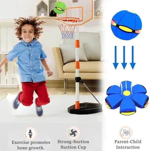 Magic Meta Ball, Magic Bouncing Ball, Children's 2-in-1Design Magic Ball Bouncing
