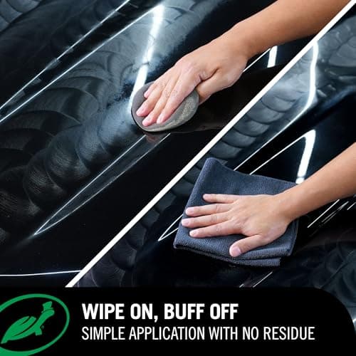Turtle Wax Hybrid Solutions Ceramic Graphene Paste Wax for Car Detailing, High Gloss Shine, Extreme Water Beading, Long-Lasting Protection, for Paint, Glass Metal, Wheels and More, 5.5 oz (Pack of 1)