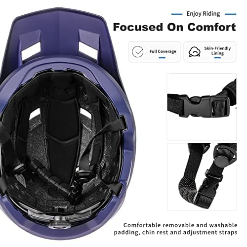 Bike Helmet,Mountain Bike Helmet Helmets for Men Women Adults Youth