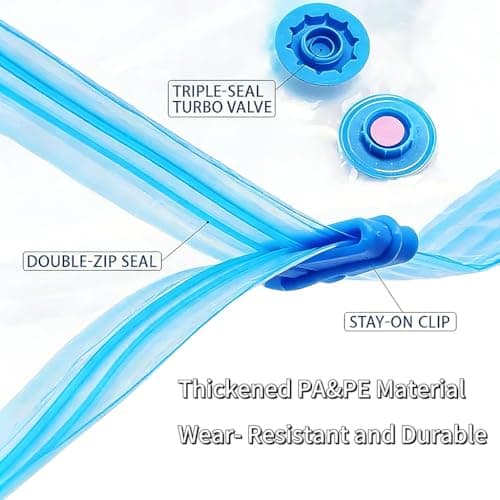 Vacuum Storage Bags for Travel and Home,Space Saver Bags for Clothes,(with Electric Pump and Hand Pump, Large,2(40 * 60) 2(50 * 70) 2(60 * 80) 2(80 * 100))