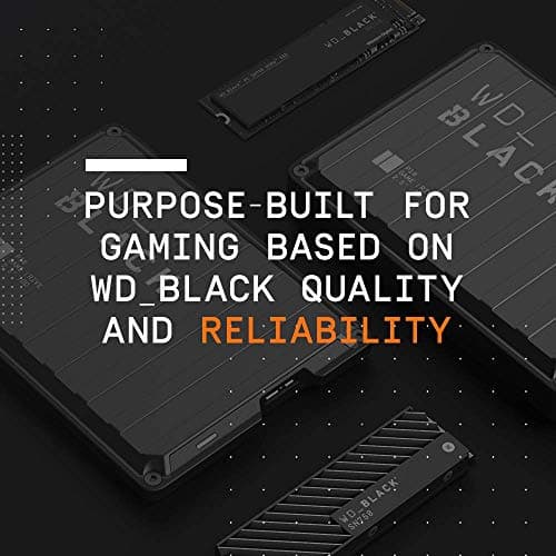 WD_BLACK 5TB P10 Game Drive, Portable External Hard Drive, Works with Playstation, Xbox, & PC - WDBA3A0050BBK-WESN