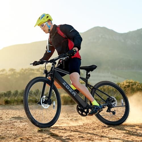 Electric Bike for Adults, 1000W Peak Motor, 60 Miles 22Mph Electric Bike, 26" Commuter E Bikes with 48V Built-in Removable Battery, Step-Thru Ebike, Adjustable Stem, 7-Speed & Front Suspension