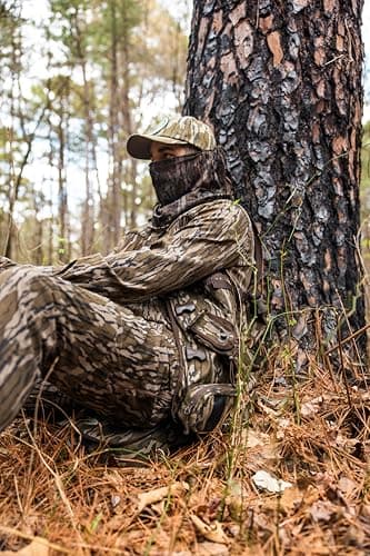 Mossy Oak Unisex-Adult Camo Mesh Hunting Face Mask