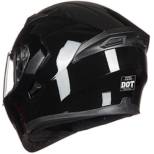 ILM Motorcycle Dual Visor Flip up Modular Full Face Helmet DOT Model 902/902L