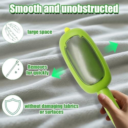 Reusable Lint Rollers for Pet Hair, Washable Lint Roller Reusable, Portable Lint Brushes Remover for Clothes（2 Pack）