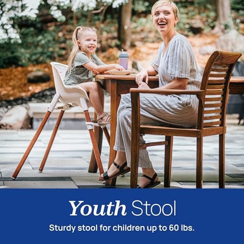Chicco Zest LE 4-in-1 Folding High Chair, Feeding Chair, Toddler Chair and Youth Stool, Multi-Use Easy Clean High Chair, Chai/Beige