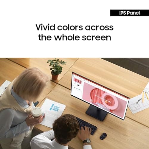 Samsung 22" (S30GD) Essential Monitor with IPS Panel and Tilt Only Stand, 100Hz Refresh Rate, Ergonomic Design, Advanced Eye Care, Game Mode, LS22D304GANXZA