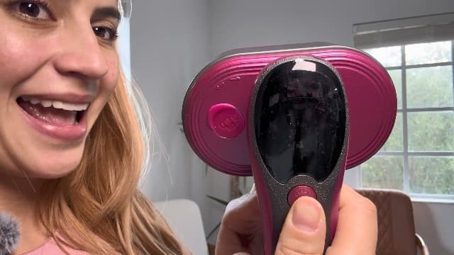 Travel Steamer for Clothes, 1200W Portable Handheld Steamer for Clothes, Portable Steam with LCD Display, 10s Fast Heat-Up, 2-in-1 Powerful Wrinkle Remover for Home & Travel