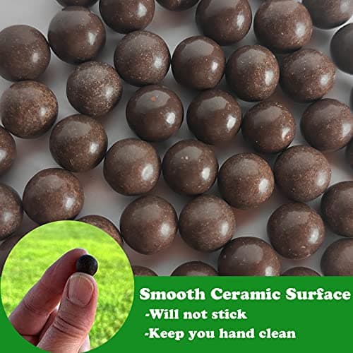 Slingshot Ammo 3/8 Inch, Biodegradable Clay Sling Shot Ammo Ball 9mm - 10mm for Hunting and Target Practice