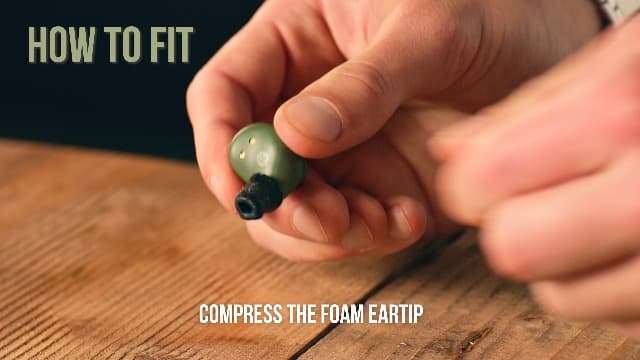 ISOtunes Sport Caliber BT Shooting Ear Protection for Gun Range – Bluetooth Hearing Protection for Shooters, 25 dB Noise Reduction Rating (NRR) Shooting Ear Buds with Electronic Ear Protection