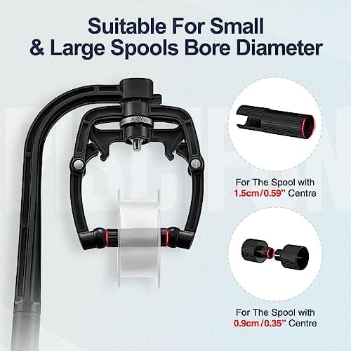 Piscifun Fishing Line Winder Spooler Machine Spinning Reel Spool Spooling Station System Automatic Spools Holder