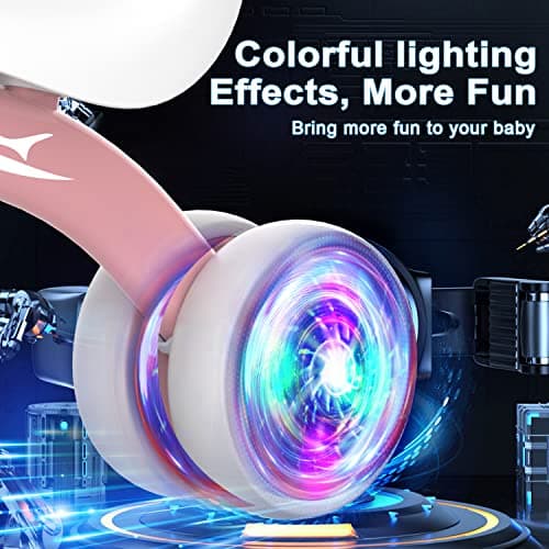 Gamfeiny Colorful Lighting Baby Balance Bike Toys for 1 Year Old Boy Girl Gifts, 10-36 Month Toddler Balance Bike, No Pedal 4 Silence Wheels & Soft Seat First Riding on Toys, 1st Birthday Gifts B0BLMF98S8