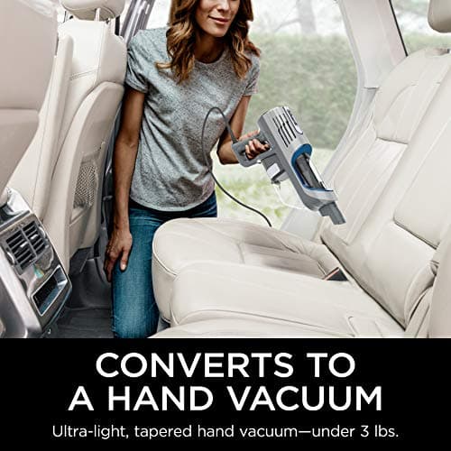 Shark Corded Stick Vacuum Cleaner | Vertex Ultralight | Removable Handheld Vacuum | Pet Hair Vacuum for Carpet and Hard Floor | Powerful Suction | No Hair Wrap | 3 Attachments Included | HZ2002