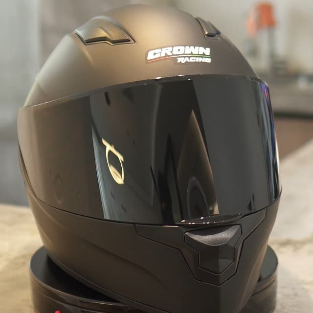 F-700 Full Face Motorcycle Helmet for Adults, DOT FMVSS 218 Certified Street Bike Helmet with Tinted Shield, Clear Replacement Visor and Removable Liner
