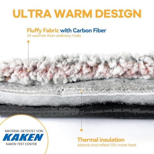 Self Warming Cat Bed Self Heating Cat Dog Mat 24 x 18 inch Extra Warm Thermal Pet Pad for Indoor Outdoor Pets with Removable Cover Non-Slip Bottom Washable Non Electric