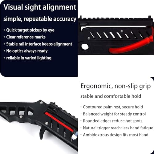 Folding Crossbow Professional Training Portable Easy Storage Lightweight Archery Equipment for Adults Target Practice