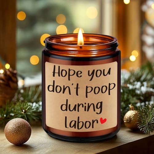 Fairy's Gift New Mom Candle for Women, Funny Baby Shower, Pregnancy Gifts for First Time Mom, Pregnant Women Wife Friend, Maternity, Mothers Christmas, Pregnancy Gifts for Expecting Mommy, Mama to Be