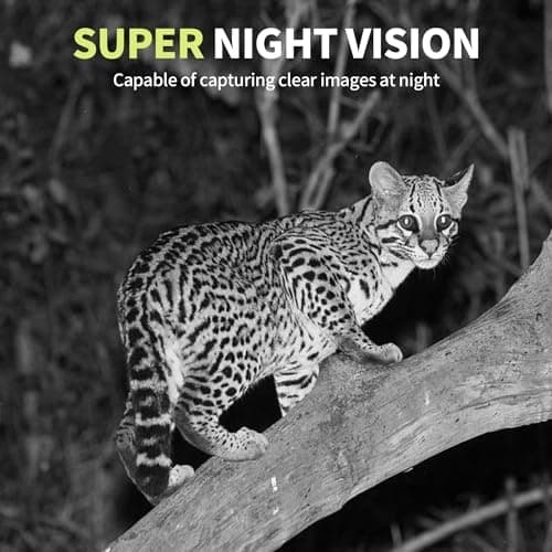 Mini Trail Camera 4 Pack 24MP 1080P HD, Game Cam with SD Card, Waterproof Tiny Deer Camera Night Vision Motion Activated with Fast Trigger Time for Outdoor Wildlife Monitoring