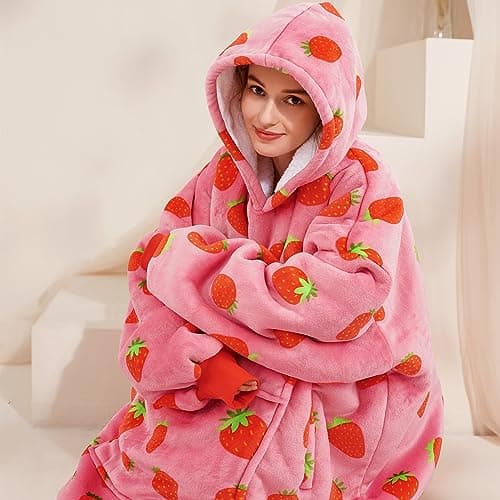 Narecte Kids Hoodie Blanket Year Old Girl Birthday Gifts for Kids Toddler Wearable Blanket Hoodie Oversized Hoodie Ideas