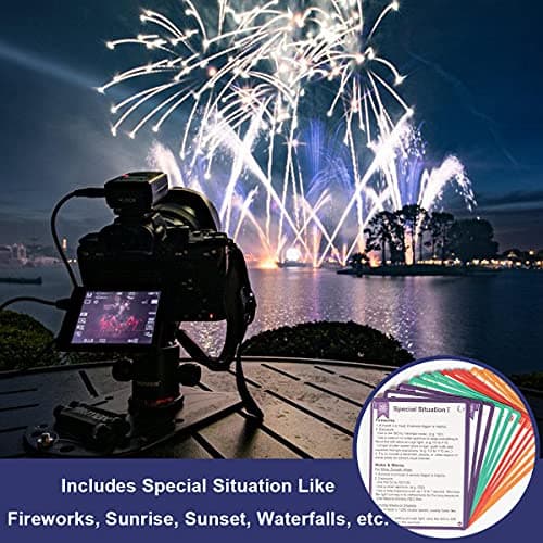 DSLR Cheat Sheet Photography Accessories Camera Accessories for Canon Nikon Sony Photography Gifts for Photographer Quick Reference Cards Guides Tips Settings Exposure Modes Composition And More 4×3in