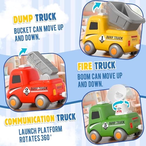 MORECOLL Train Set for Toddlers w/Steam, Music & Lights - First Choo Choo Train for Toddlers, Electric Train Set for Kids, Magnetic Train Toys, Christmas Birthday Gifts for Boys Girls