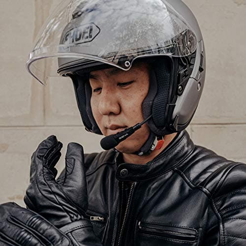 Sena 3S Plus Boom Motorcycle Bluetooth Headset, Black