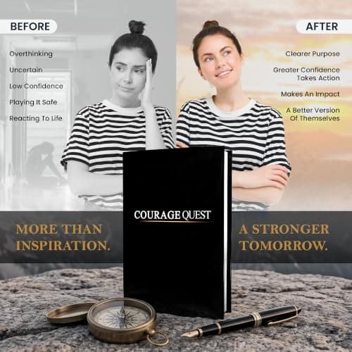 Book + Author's Note + Envelope. Gift for Late Teens & Young Adults: Graduation, Birthdays, College, Internships & First Jobs COURAGEQUEST Gift for Late Teens & Young Adults, Confidence and Purpose B0GYRL14C9