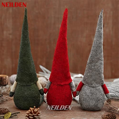 3pcs New Christmas Decoration Long Legs Rudolph Doll Christmas Children Gift Hotel mall Window Decoration